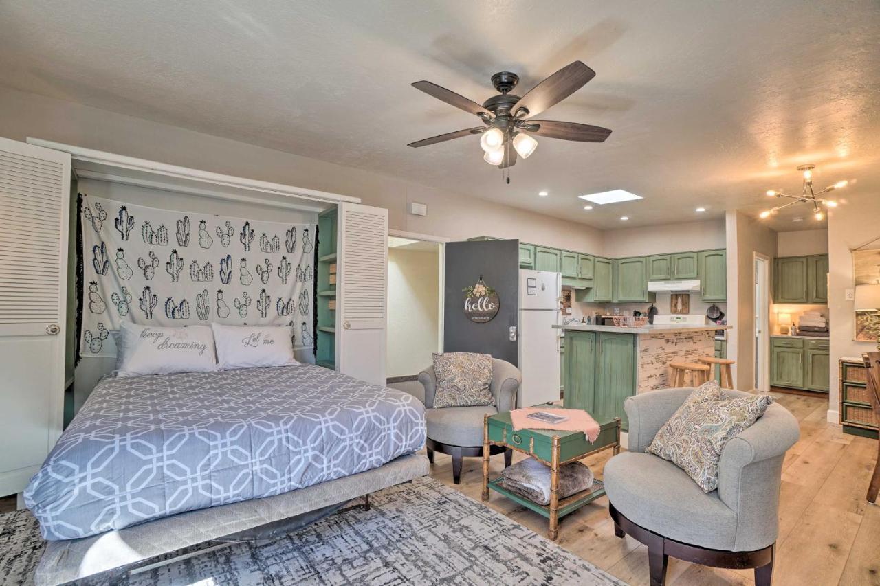 Central Williams Studio With Fireplace On Route 66! Exterior foto